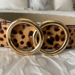 New- Double O-Ring Leopard
Haircalf Belt